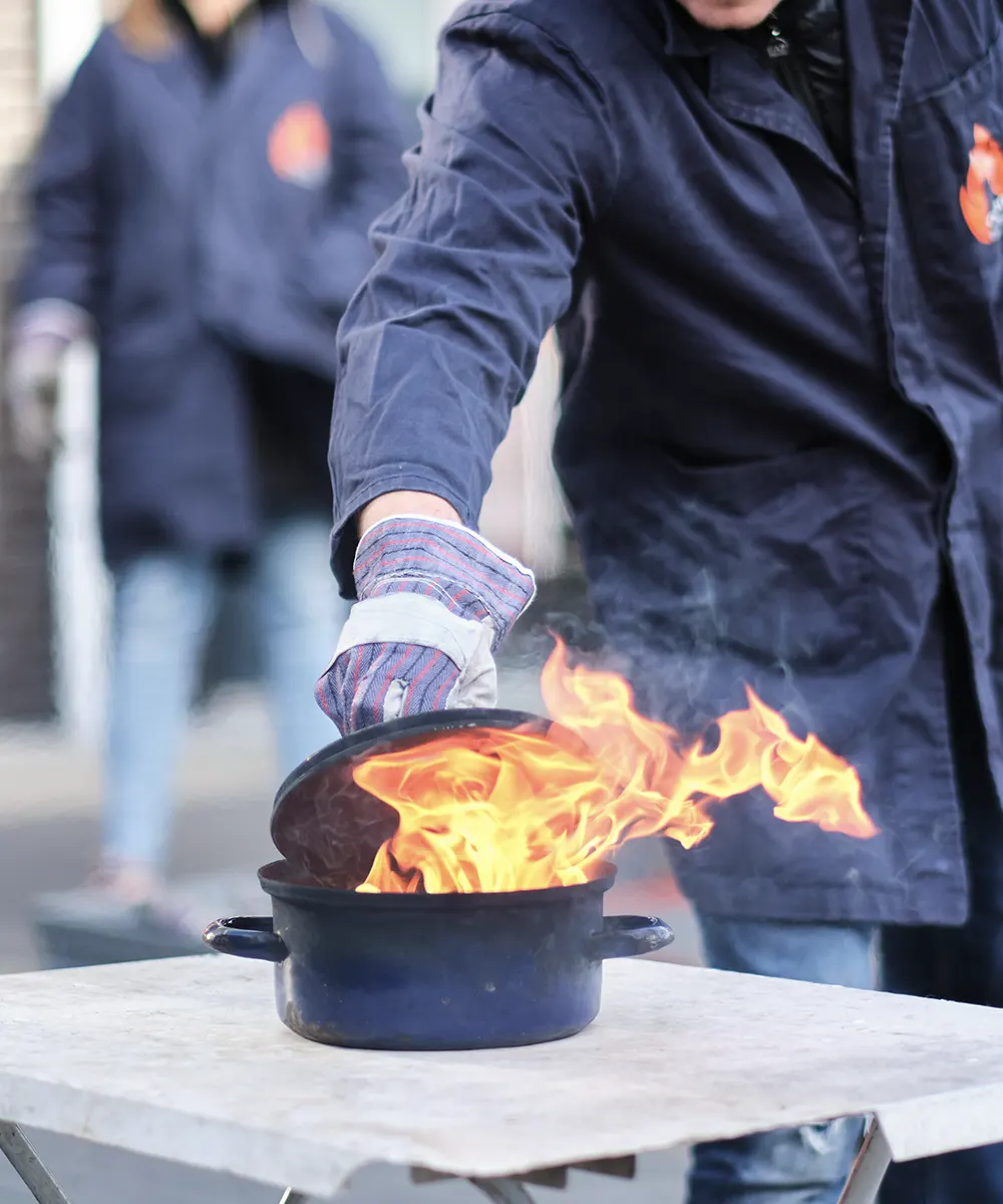 Trainingen van Koopman Brandpreventie